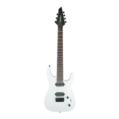 Jackson JS Series Dinky Arch Top JS32-7 DKA HT 7-String Right-Handed Electric Guitar with Amaranth Fingerboard and Maple Neck (Snow White) image 1