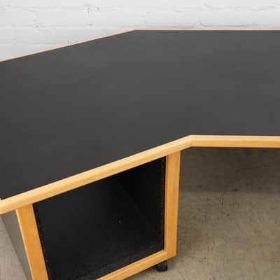 1990s KK Audio 24U 24-Space Studio Workstation Desk #53598 image 4