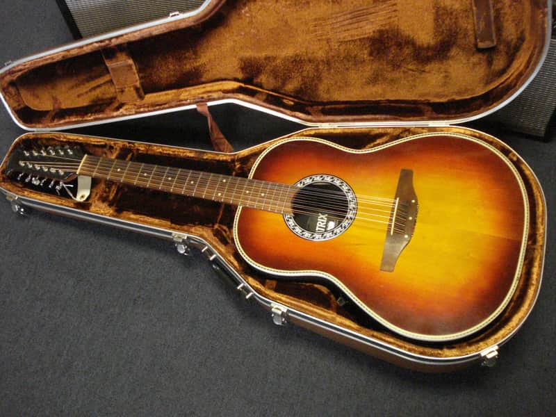 Ovation Matrix Model 1738 12 string made in USA with OHS case image 1