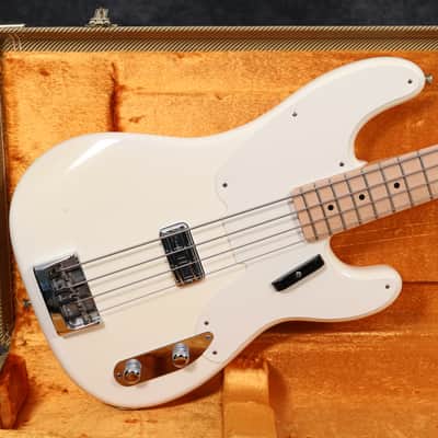 2014 Fender Custom Shop - Proto Precision Bass - Arctic White - OHSC image 1