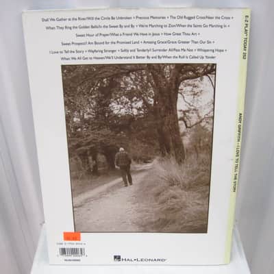 Andy Griffith I Love to Tell the Story EZ Play Today 252 Easy Piano Sheet Music Song Book Songbook image 2