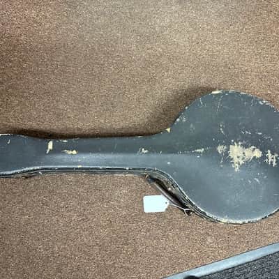 OLD Used Guckert Duplex 4 String Tenor Banjo 1922? w/ Hard Case Vintage Antique image 16