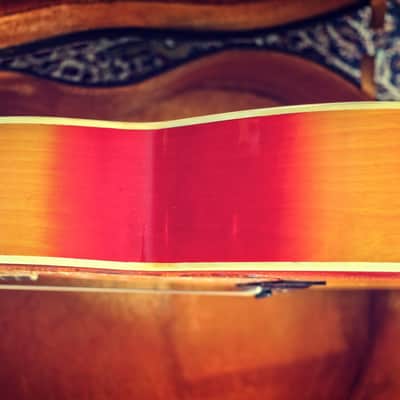 1970 Morales Zen-On Japan M350 Western Folk Acoustic Guitar MIJ Gibson J200 Copy image 14