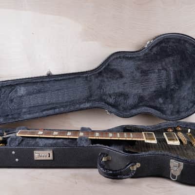 Gibson Les Paul Standard Double Cutaway Plus 2005 Trans Black w/ OHSC image 2
