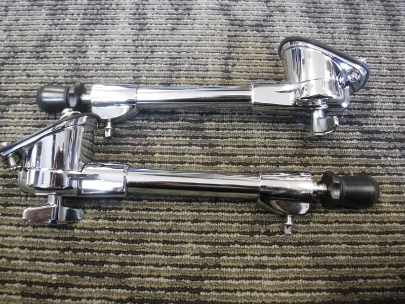 Mapex Armory Series Telescopic Bass Drum Spurs Pair-Chrome-Excellent! image 1