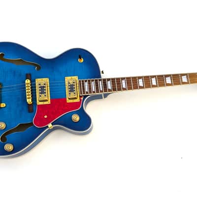 Fernandes Vertigo X electric guitar in metallic blue | Reverb Canada