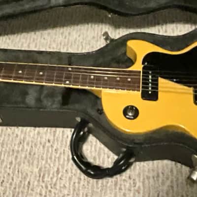 Gibson Les Paul Junior 2014 - TV Yellow Les Paul Junior w/Lollar 5% Underwound P90s and Music City tailpiece image 3