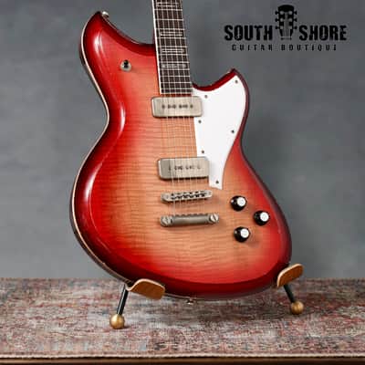 Novo Guitars Chambered Serus P2 2025 - Bonfire Burst - Ron Ellis Pickups. NEW, (Authorized Dealer) image 1