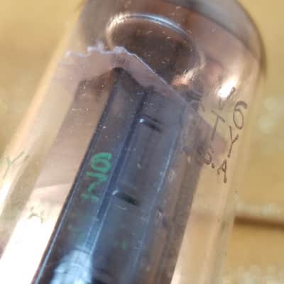 Sylvania Perfect 0% Tight Matched Pair (2) JAN-CHS-6V6GTY tNOS AT1000 TESTED Vacuum Tubes brown base military Premium Beam Power 6V6 1949-1967 image 12
