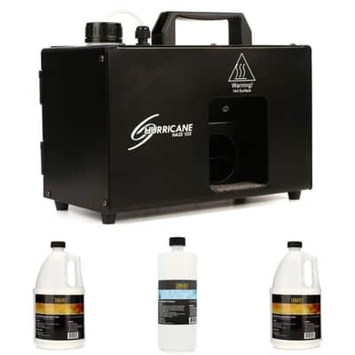 Chauvet DJ Hurricane Haze 1DX Haze Machine (800 CFM) Essentials Bundle image 2