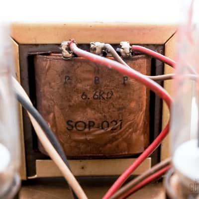 1960s Guyatone GA-930 Vintage Tube Amp Head w/ 6L6, Tokyo Sound Co, Japan image 13