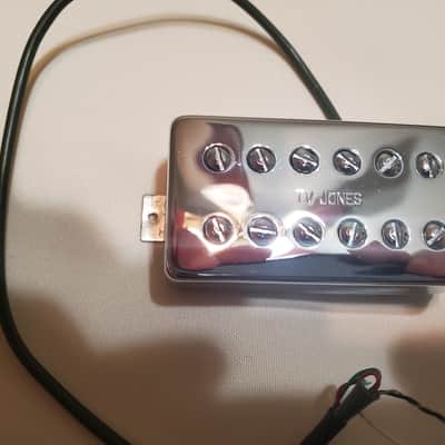 TV Jones Classic Neck Pickup - Humbucker Mount 2010s - Chrome image 1