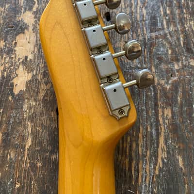 Fender Japan Rare Vintage Mid 1980's FujiGen Built Telecaster Custom 1962 Reissue MIJ Piano Black w/ Vintage Leatherette Case image 16