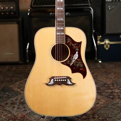 Gibson Dove Original Acoustic/Electric - Antique Natural with Hardshell Case image 2
