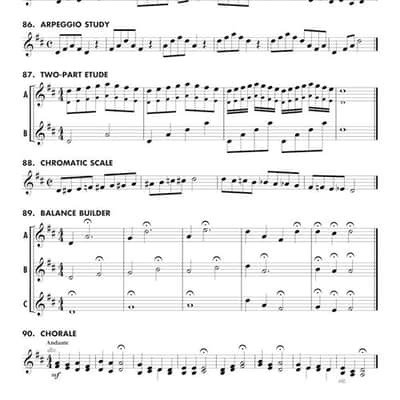 Essential Elements (Technique) for Band Book 3 Clarinet image 3
