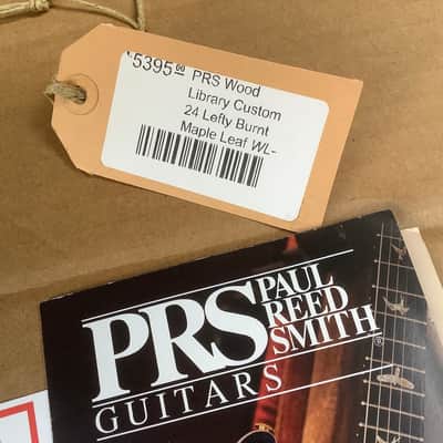 PRS Left hand lefty handed Wood Library burst top 10 lefthand 2020 image 12
