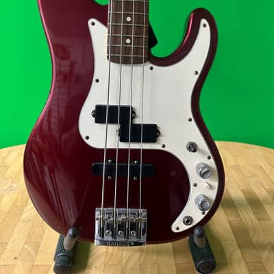 Fender Precision Bass Plus USA Midnight Wine w/ Lace Sensor P/J Pickups & Badass Bridge 1990 image 1