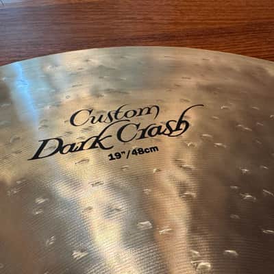 Zildjian 19" K Custom Dark Crash Cymbal 1995 - Present - Traditional image 6