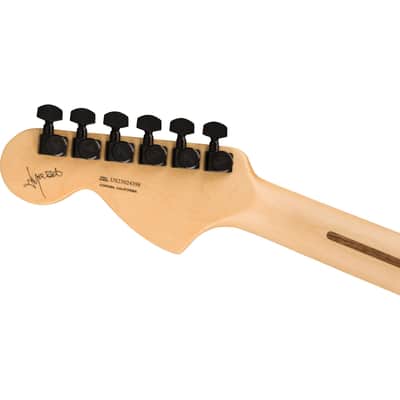 Fender Jim Root Signature Jazzmaster Guitar w/ EMG Pickups & Hardshell Case - Flat Black image 7