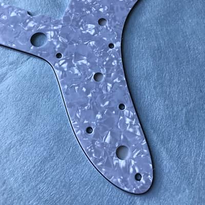 Custom New 4 Ply White Pearl Japan Jazzmaster Style Guitar Pickguard Scratch Plate image 3