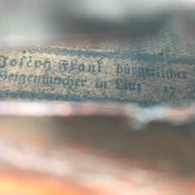 Fine old Austrian violin c.1790, by JOSEPH FRANK LINZ, Video! image 12