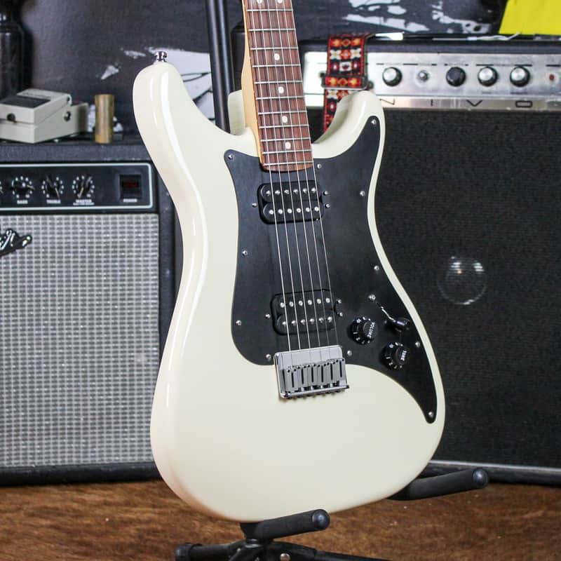Preowned 2020 Fender Player Lead III Electric Guitar - Olympic White w/ HSC