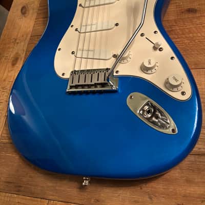 Fender RARE Strat Plus Lace Sensors TBX LSR Schallers 1995 - Electric Blue image 1