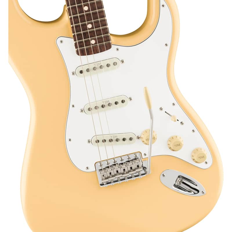 Fender Yngwie Malmsteen Signature Stratocaster w/Scalloped Rosewood Fingerboard - Vintage White image 1