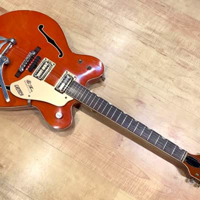 Gretsch 6120 Chet Atkins Nashville Hollowbody Double-Cut 1967 - Western Orange image 8