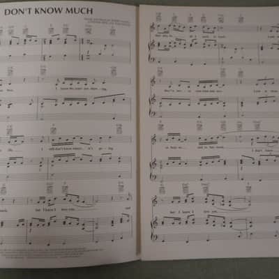 Hal Leonard Linda Ronstadt "Don't Know Much" Sheet Music 1980 image 3