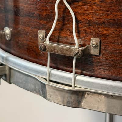 Ludwig & Ludwig 8-lug solid mahogany-1922 image 4