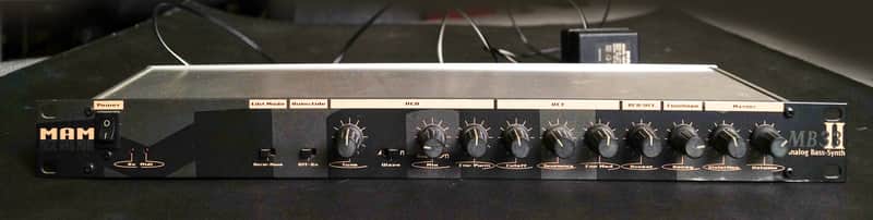 MAM MB33 mk2 early-2000s - black metal rack image 1