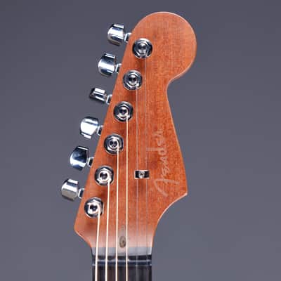Fender American Acoustasonic Strat Ebony Fingerboard Black image 6