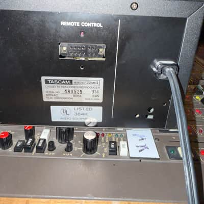 TASCAM 122 MKll 1987 - Black image 3