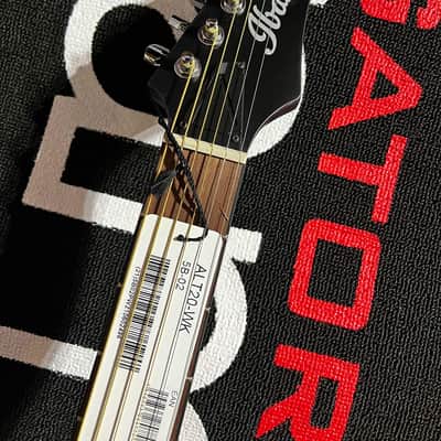 Ibanez Altstar Acoustic Electric Guitar Wheathered - Black (ALT20WK) image 3