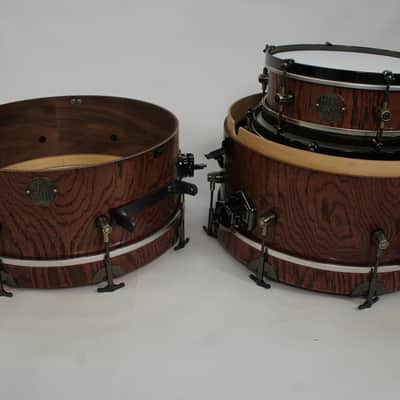 HHG Drums  Self Contained Nesting Kit 2021 Red Ebony Satin image 4
