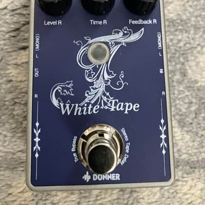 Donner White Tape Stereo Delay image 1