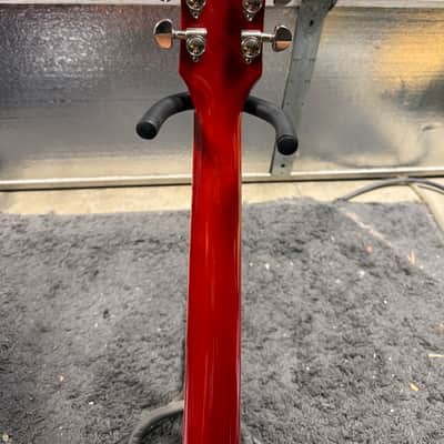 Guitar Fetish LP body+neck project - Red quilt image 12