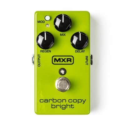 Mxr Carbon Copy Bright Delay Guitar Effect Pedal image 1