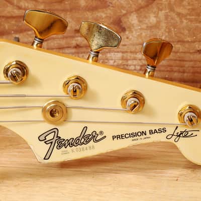 Fender Contemporary Precision Bass Lyte MIJ 1990 - 7lbs! Frost White 38488 image 10