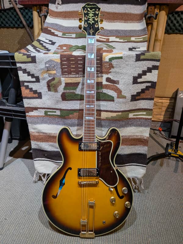 RARE Epiphone 1964 Sheraton John Lee Hooker Signature Model image 1