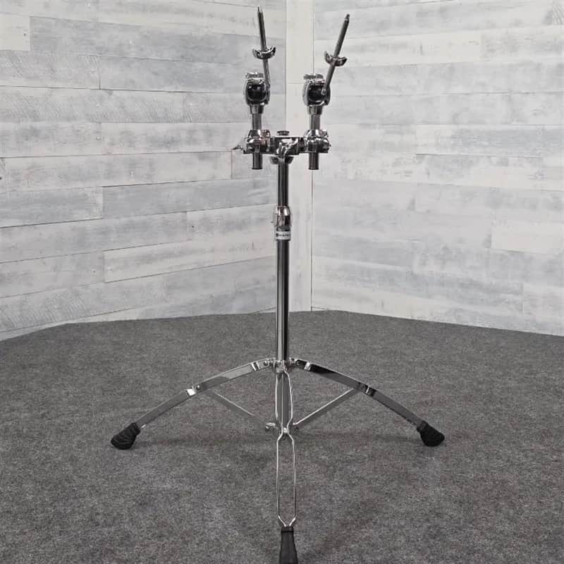 Used Mapex TS950A Clamp Mounted Double Heavy Duty Tom Stand - Very Good image 1
