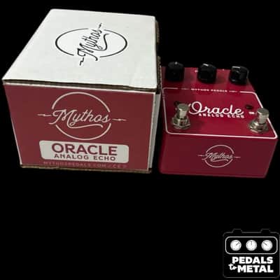 Mythos Pedals Oracle Analog Echo 2021 - Red - X18130 image 2
