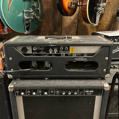 Fender Bassman 50 2-Channel 50-Watt Guitar Amp Head 1972 - 1976 - Silverface image 2