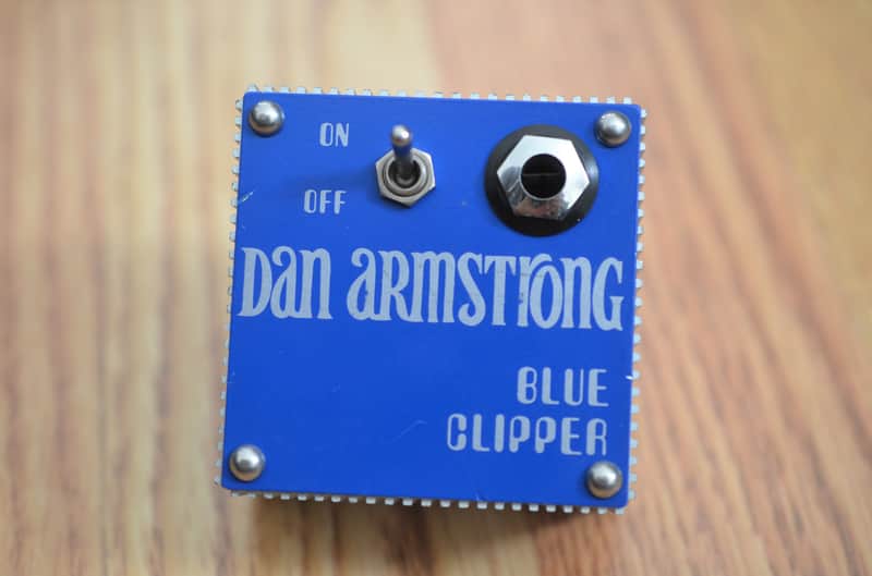 Dan Armstrong Blue Clipper Fuzz Plugin Blue image 1