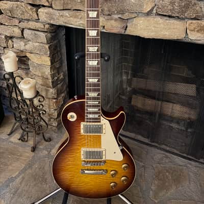 Gibson Custom Shop Historic Collection '59 Les Paul Standard Flametop Reissue 2003 - 2006 - Heritage Darkburst image 7