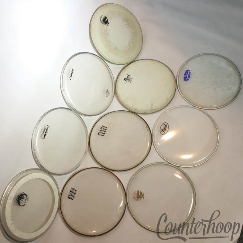 10x10"Tom Drum Heads-DW,Tama Ambassador,Pearl Emperor,Peavey Radial Bridge,Sonor image 1