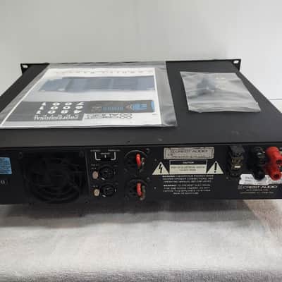 Legendary Amplifier Crest  Audio Professional Power Amplifier 6001 Crest’s legendary “overbuilt” power supply . Made In USA image 8