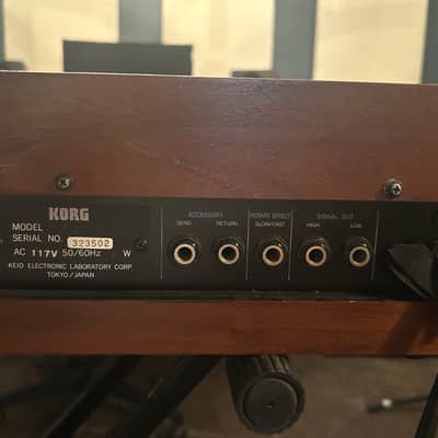 Korg CX-3 Digital Tonewheel Organ 1990s - Wood image 3