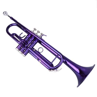 Cxxss Brass B Flat Trumpet Violet image 3